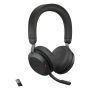 Jabra Evolve2 75 Headset Draadloos Hoofdband Kantoor/callcenter Bluetooth Zwart (27599-989-999) thumbnail