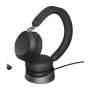 Jabra 27599-999-889 hoofdtelefoon/headset Bedraad en draadloos Hoofdband Oproepen/muziek USB Type-C Bluetooth Oplaadhouder Zwart (27599-999-889) thumbnail