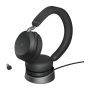 Jabra Evolve2 75 Headset Draadloos Hoofdband Kantoor/callcenter USB Type-C Bluetooth Oplaadhouder Zwart (27599-999-889) thumbnail