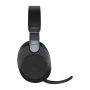 Jabra Evolve2 85, UC Stereo Headset Bedraad en draadloos Hoofdband Kantoor/callcenter USB Type-C Bluetooth Zwart (28599-989-889) thumbnail
