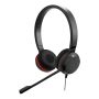 Jabra Evolve 20SE MS Stereo Headset Bedraad Hoofdband Kantoor/callcenter USB Type-A Bluetooth Zwart (4999-823-309) thumbnail