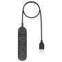 Jabra Engage 50 II Headset Bedraad Hoofdband Kantoor/callcenter USB Type-A Zwart (5099-299-2219) thumbnail