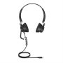 Jabra Engage 50 Stereo Headset Bedraad Hoofdband Kantoor/callcenter USB Type-C Bluetooth Zwart (5099-610-189) thumbnail