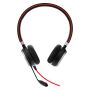 Jabra Evolve 40 Headset Bedraad Hoofdband Kantoor/callcenter Zwart (6399-823-109) thumbnail