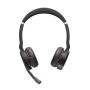 Jabra Evolve 75 MS Stereo Headset Bedraad en draadloos Hoofdband Kantoor/callcenter Micro-USB Bluetooth Zwart, Rood (7599-832-109) thumbnail