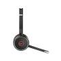 Jabra Evolve 75 Headset Bedraad en draadloos Hoofdband Kantoor/callcenter Micro-USB Bluetooth Zwart, Rood (7599-832-109) thumbnail