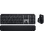 Logitech MX Keys S Combo for Mac toetsenbord Inclusief muis Thuis/Werk RF-draadloos + Bluetooth QWERTY US International Aluminium, Zwart (920-012845) thumbnail