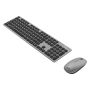 ASUS W5000 Wireless Keyboard and Mouse Set toetsenbord Inclusief muis Universeel RF Draadloos Grijs (90XB0430-BKM300) thumbnail