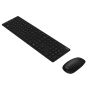 ASUS W5000 Wireless Keyboard and Mouse Set toetsenbord Inclusief muis Universeel RF Draadloos Zwart (90XB0430-BKM3K0) thumbnail