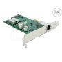 DELOCK PCI Express x1 Netzwerkkarte 2,5 Gigabit LAN 1x M12 (90760) thumbnail