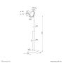 Neomounts tablet vloersteun (FL15-625BL1) thumbnail