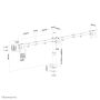 Neomounts monitorarm (FPMA-D550D3BLACK) thumbnail