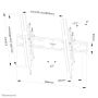 Neomounts tv wandsteun (WL35S-850BL16) thumbnail
