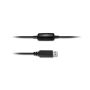 Kensington K33065WW hoofdtelefoon/headset Bedraad Hoofdband Kantoor/callcenter USB Type-A Zwart (K33065WW) thumbnail