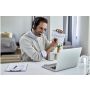 Kensington K33065WW hoofdtelefoon/headset Bedraad Hoofdband Kantoor/callcenter USB Type-A Zwart (K33065WW) thumbnail