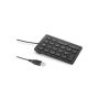 Kensington K79820WW numeriek toetsenbord Notebook/pc USB Zwart (K79820WW) thumbnail