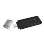Kingston Technology DataTraveler 70 USB flash drive 128 GB USB Type-C 3.2 Gen 1 (3.1 Gen 1) Zwart (DT70/128GB) thumbnail