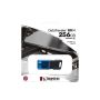 Kingston Technology DataTraveler 80 USB flash drive 256 GB USB Type-C 3.2 Gen 1 (3.1 Gen 1) Zwart, Blauw (DT80M/256GB) thumbnail