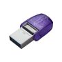 Kingston Technology DataTraveler 256GB microDuo 3C 200 MB/s dubbele USB-A + USB-C (DTDUO3CG3/256GB) thumbnail