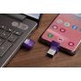Kingston Technology DataTraveler 256GB microDuo 3C 200 MB/s dubbele USB-A + USB-C (DTDUO3CG3/256GB) thumbnail