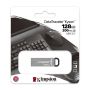 Kingston Technology DataTraveler Kyson USB flash drive 128 GB USB Type-A 3.2 Gen 1 (3.1 Gen 1) Zilver (DTKN/128GB) thumbnail