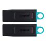 Kingston Technology DataTraveler Exodia USB flash drive 64 GB USB Type-A 3.2 Gen 1 (3.1 Gen 1) Zwart (DTX/64GB-2P) thumbnail