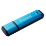Kingston Technology IronKey VP50 USB flash drive 64 GB USB Type-C 3.2 Gen 1 (3.1 Gen 1) Zwart, Blauw (IKVP50C/64GB) thumbnail