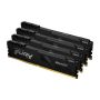 Kingston Technology FURY Beast 16GB 2666MT/s DDR4 CL16 DIMM (Kit van 4) Black (KF426C16BBK4/16) thumbnail