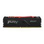 Kingston Technology FURY Beast RGB geheugenmodule 16 GB 2 x 8 GB DDR4 3000 MHz (KF430C15BBAK2/16) thumbnail