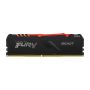 Kingston Technology FURY Beast RGB geheugenmodule 32 GB 2 x 16 GB DDR4 3000 MHz (KF430C16BBAK2/32) thumbnail