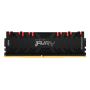 Kingston Technology FURY Renegade RGB geheugenmodule 8 GB 1 x 8 GB DDR4 3200 MHz (KF432C16RBA/8) thumbnail