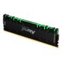 Kingston Technology FURY Renegade RGB geheugenmodule 16 GB 1 x 16 GB DDR4 3600 MHz (KF436C16RB1A/16) thumbnail
