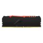 Kingston Technology FURY Beast RGB geheugenmodule 8 GB 1 x 8 GB DDR4 3600 MT/s 288-pin DIMM thumbnail