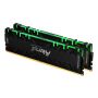 Kingston Technology FURY Renegade RGB geheugenmodule 16 GB 2 x 8 GB DDR4 288-pin DIMM thumbnail