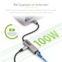 StarTech.com USB-C naar Ethernet Adapter, NIC, 100W PD Pass-Through, USB 3.0 Type-C 1Gbps Multi Speed Netwerk Adapter, Gigabit Ethernet, Thunderbolt Compatibel, Windows &amp; Mac (1GPD3-USB-C-ETHERNET) thumbnail