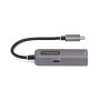 StarTech.com 2.5GbE USB-C naar Ethernet Adapter, 100W PD Pass-Through, NBASE-T NIC, USB 3.0 Type-C 2.5/1G Multi Speed Netwerk, Thunderbolt Compatibel, Windows & Mac (2GPD3-USB-C-ETHERNET) thumbnail