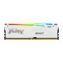 Kingston Technology FURY 64GB 5200MT/s DDR5 CL40 DIMM (Kit van 2) Beast White RGB XMP (KF552C40BWAK2-64) thumbnail