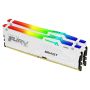 Kingston Technology FURY Beast 32GB 5600MT/s DDR5 CL40 DIMM (Kit van 2) White RGB XMP thumbnail