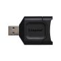 Kingston Technology MobileLite Plus geheugenkaartlezer USB 3.2 Gen 1 (3.1 Gen 1) Type-A Zwart (MLP) thumbnail
