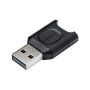 Kingston Technology MobileLite Plus geheugenkaartlezer USB 3.2 Gen 1 (3.1 Gen 1) Type-A Zwart (MLPM) thumbnail