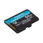Kingston Technology Canvas Go! Plus 64 GB MicroSD UHS-I Klasse 10 (SDCG3/64GBSP) thumbnail