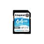 Kingston Technology Canvas Go! Plus 64 GB SD UHS-I Klasse 10 (SDG3/64GB) thumbnail