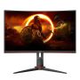 AOC CQ27G2S/BK computer monitor 68,6 cm (27") 2560 x 1440 Pixels Quad HD Zwart, Rood (CQ27G2S) thumbnail