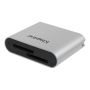 Kingston Technology Workflow SD Reader geheugenkaartlezer USB 3.2 Gen 1 (3.1 Gen 1) Zwart, Zilver (WFS-SD) thumbnail