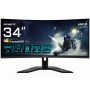 GIGABYTE G34WQCP computer monitor 86,4 cm (34") 3440 x 1440 Pixels UltraWide Quad HD LED Zwart (G34WQCP EK) thumbnail