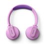 Philips TAK4206PK/00 hoofdtelefoon/headset Bedraad en draadloos Hoofdband Oproepen/muziek USB Type-C Bluetooth Roze (TAK4206PK/00) thumbnail