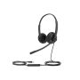 Yealink UH34 SE Dual Headset Bedraad Hoofdband Kantoor/callcenter Zwart (1308033) thumbnail