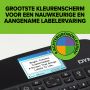 DYMO LabelManager Executive 640 CB draagbare labelprinterkit met draagtas en 3 labelcassettes | compacte QWERTY-labelmaker | Bluetooth- & USB-connectiviteit | compatibel met D1-labels (2202121) thumbnail