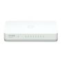 D-Link GO-SW-8G/E netwerk-switch Unmanaged Gigabit Ethernet (10/100/1000) Wit (GO-SW-8G) thumbnail