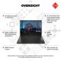 HP OMEN 16-k0390nd Intel® Core™ i9 i9-12900H Laptop 40,9 cm (16.1") Quad HD 32 GB DDR5-SDRAM 2 TB SSD NVIDIA GeForce RTX 3070 Ti Wi-Fi 6E (802.11ax) Windows 11 Home Zwart (6F870EA#ABH) thumbnail